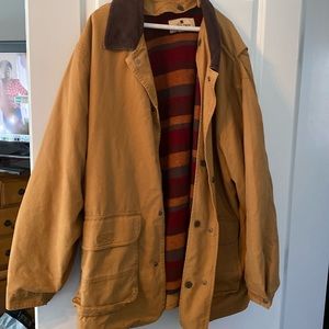Mens Woolrich tan barn jacket